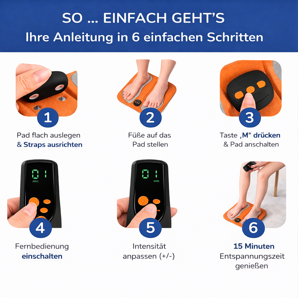 NervoPad™ - Geh besser. Fühl dich besser.