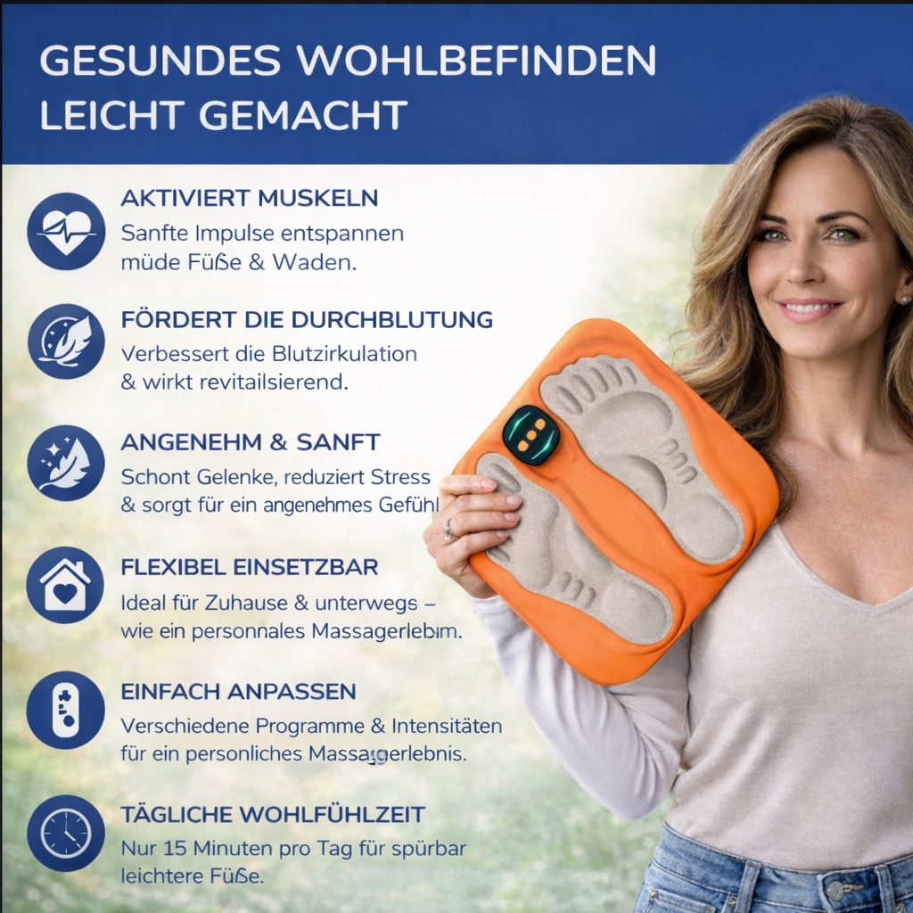 NervoPad™ - Geh besser. Fühl dich besser.