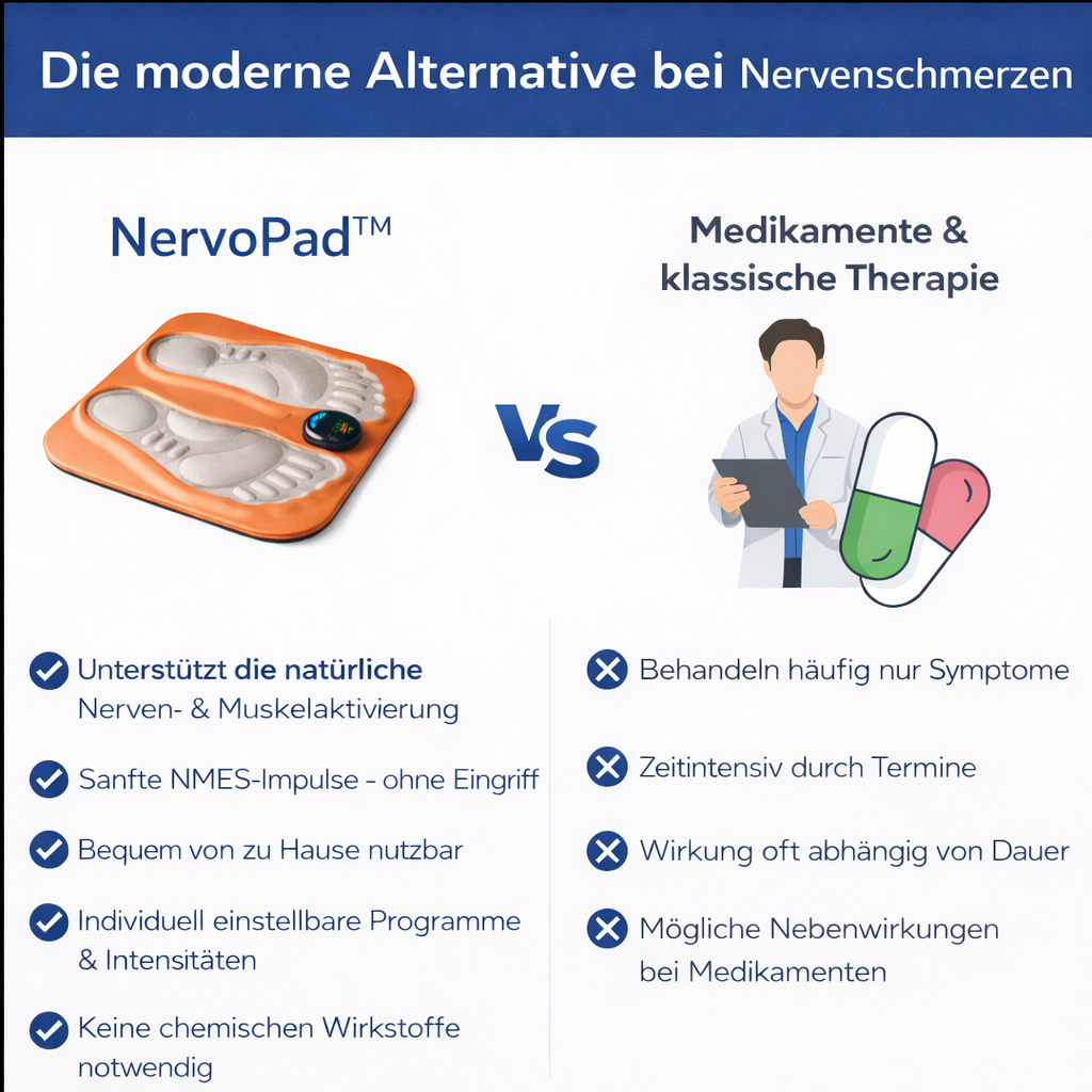 NervoPad™ - Geh besser. Fühl dich besser.